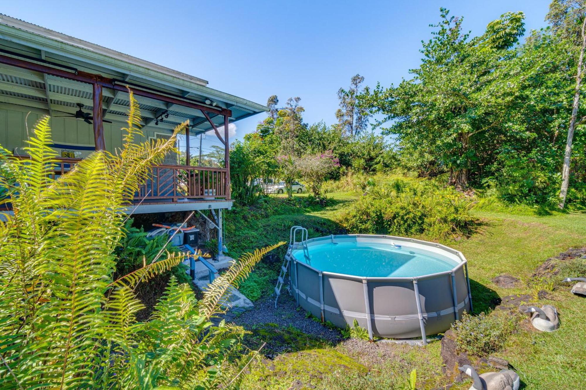 Keaau Apartment On Beautiful Acre With Pool And Deck! Exteriör bild